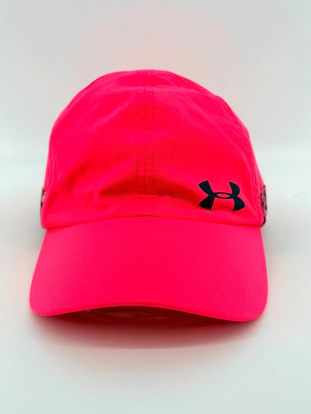 Under Armour Women's Running Hot Pink Adjustable Hook/Loop Cap
